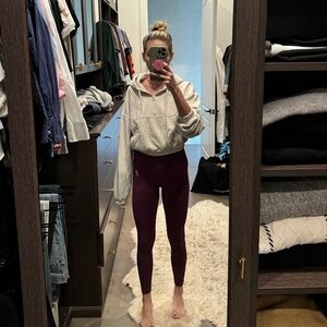 ALO YOGA CROPPED WORKOUT HOODIE